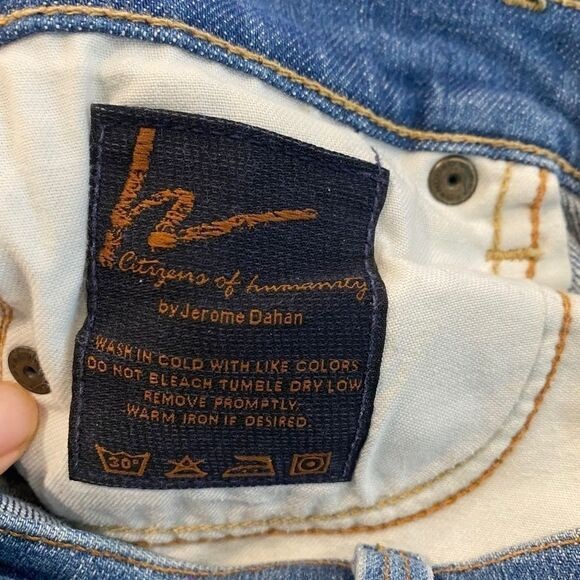 Citizens Of Humanity Ric Rac #108 Stretch Low Waist Boot Cut Jeans - Picture 4 of 6